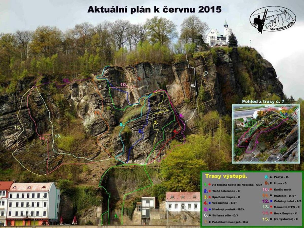 Krasny Byt V Centru Decina Luaran gambar